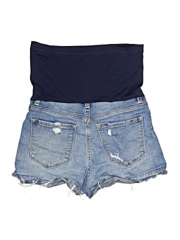 Pink Blush Denim Shorts (view 2)