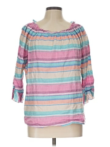 Westbound 3/4 Sleeve Blouse (view 1)