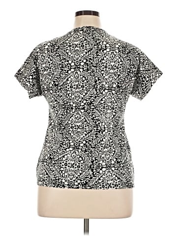 Jones New York Signature Short Sleeve Blouse (view 2)