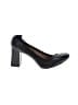 Tory Burch 100% Leather Black Heels Size 8 1/2 - photo 1
