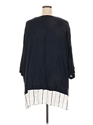 Ulla Popken 3/4 Sleeve Blouse (view 2)