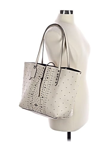 Coach Leather Tote (view 2)