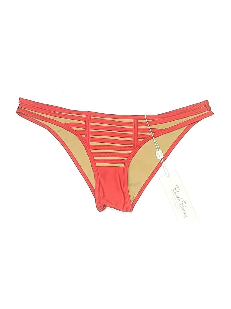 Pre-owned Beach Bunny Swimsuit Bottoms In Orange