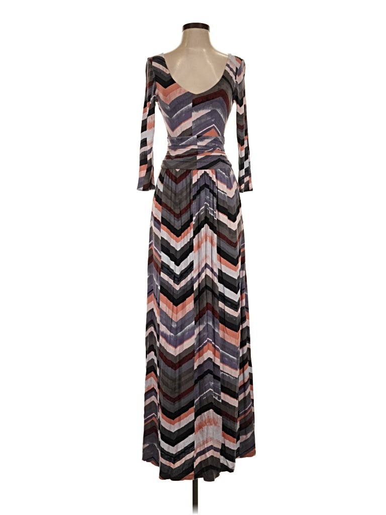 Pre-owned Maeve Casual Dress In Brown