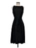 Elle Polka Dots Black Casual Dress Size 2 - photo 1