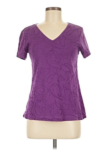 Additions by Chico's Short Sleeve T-Shirt (view 1)