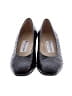 Etienne Aigner 100% Leather Houndstooth Black Heels Size 8 1/2 - photo 2