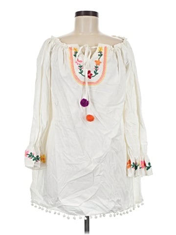 Young Essence 3/4 Sleeve Blouse (view 1)