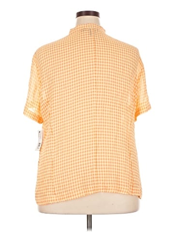 DKNY Short Sleeve Blouse (view 2)