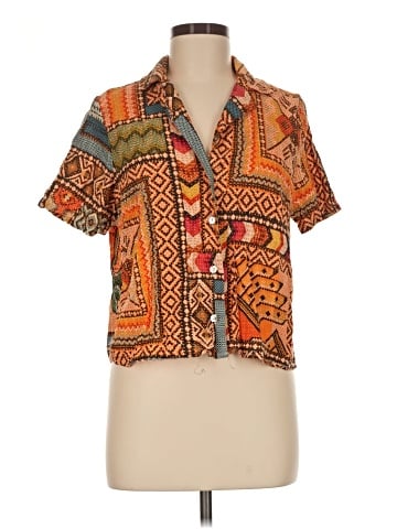 Haute Hippie Short Sleeve Blouse (view 1)