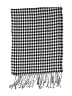 Chico's 100% Acrylic Houndstooth Gray Scarf One size - photo 2