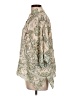Parker Paisley Ivory 3/4 Sleeve Blouse Size L - photo 5