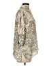 Parker Paisley Ivory 3/4 Sleeve Blouse Size L - photo 4