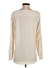 Ann Taylor LOFT 100% Polyester Ivory Long Sleeve Blouse Size S - photo 2