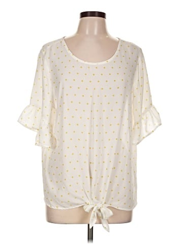 Como Vintage Short Sleeve Blouse (view 1)