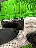 Minecraft Green Board Shorts Size 6 - 7 - photo 3