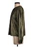 Aqua Metallic Gold Long Sleeve Blouse Size S - photo 5