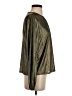 Aqua Metallic Gold Long Sleeve Blouse Size S - photo 4