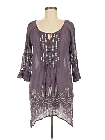 Johnny Was 3/4 Sleeve Blouse (view 1)