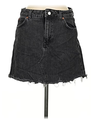 Topshop Denim Skirt (view 1)