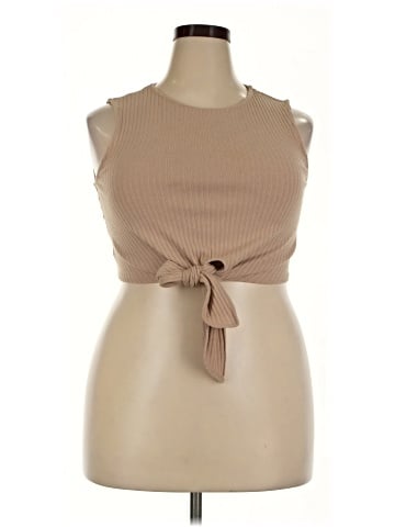 Trafaluc by Zara Sleeveless Blouse (view 1)
