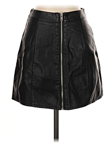 Forever 21 Faux Leather Skirt (view 1)