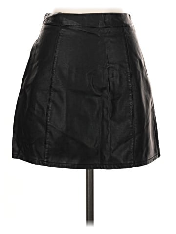 Forever 21 Faux Leather Skirt (view 2)