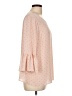 Elle Pink 3/4 Sleeve Blouse Size L - photo 4