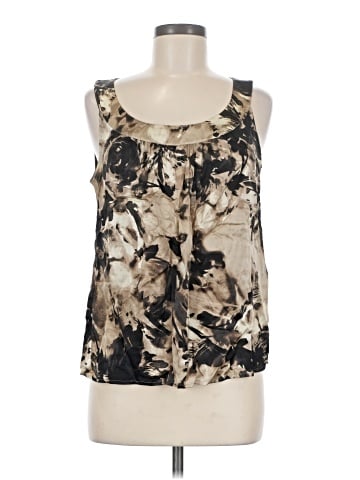 St. John Collection Sleeveless Silk Top (view 1)