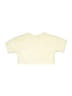 Zara Yellow Short Sleeve Top Size 3 - photo 2