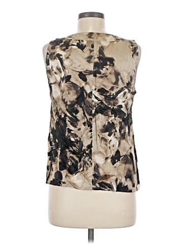 St. John Collection Sleeveless Silk Top (view 2)