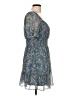 BCX 100% Polyester Paisley Blue Casual Dress Size L - photo 4