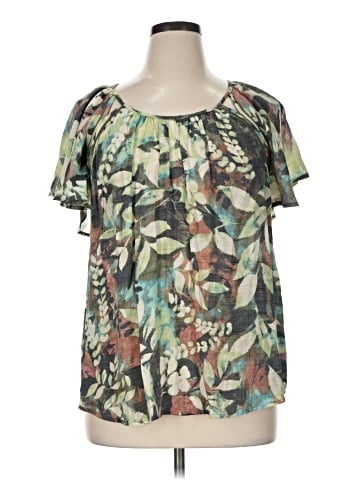 Zac & Rachel Short Sleeve Blouse (view 1)