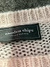 Wooden Ships 100% Acrylic Pink Pullover Sweater Size Med - Lg - photo 7