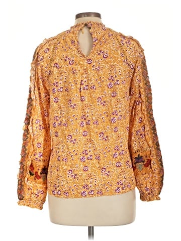 Maeve by Anthropologie Long Sleeve Blouse (view 2)