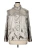 Chico's Metallic Silver Jacket Size XL - photo 1