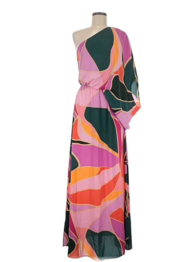 Pre-owned Tyche Cocktail Dress In Pink