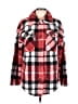 Fashion Nova 100% Polyester Red Poncho Size L - photo 1