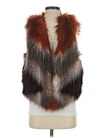 Free People Faux Fur Vest (view 1)
