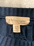 Philosophy Republic Clothing Stripes Blue Pullover Sweater Size XL - photo 7