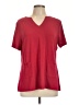 Theme Red Short Sleeve Top Size L - photo 1