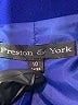 Preston & York 100% Polyester Blue Blazer Size 10 - photo 6