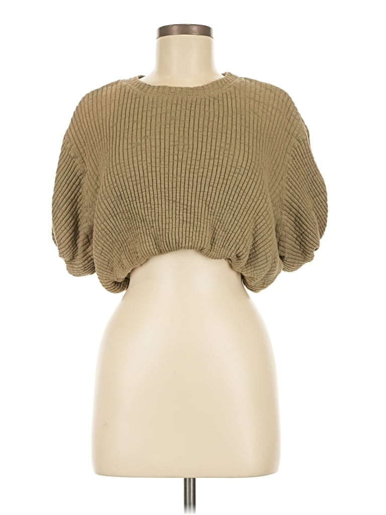 Pre-owned Fp Beach Pullover Sweater In Tan
