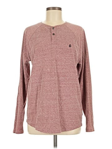 Volcom Long Sleeve Henley (view 1)