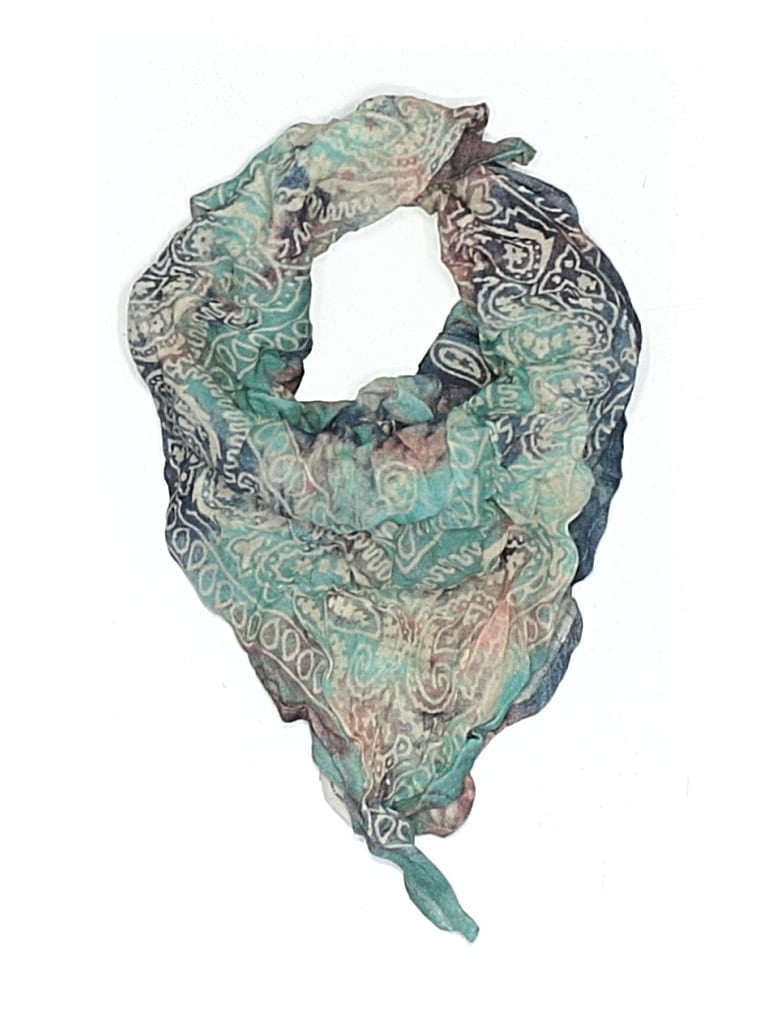 Pre-owned Chan Luu Scarf In Teal