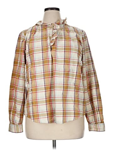 St. John's Bay Long Sleeve Henley (view 1)
