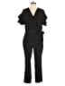 Banana Republic 100% Polyester Solid Black Jumpsuit Size 8 - photo 1