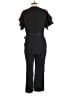 Banana Republic 100% Polyester Solid Black Jumpsuit Size 8 - photo 2