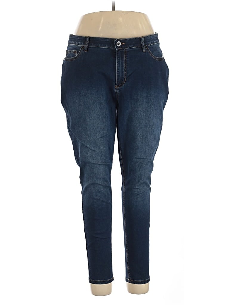 Pre-owned Catherines Jeans In Blue