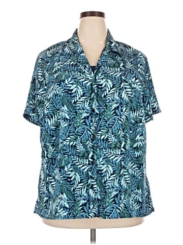Notations Short Sleeve Blouse (view 1)